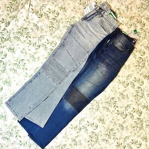 NWT-Lifted Research Group (LRG) Jeans—Lt Blue32, Dk Blue29, Gray 29);